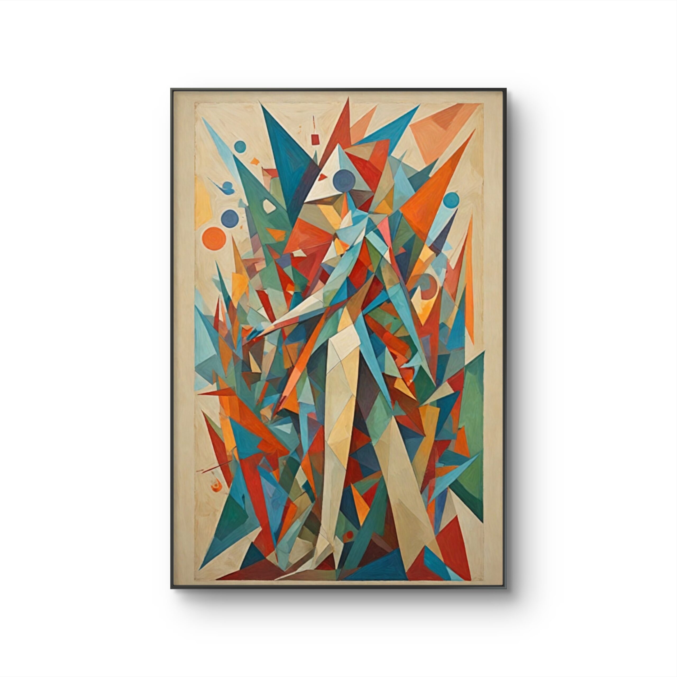 Litvin - Fractured Elegance — Mixed Media fine art print by Litvin
