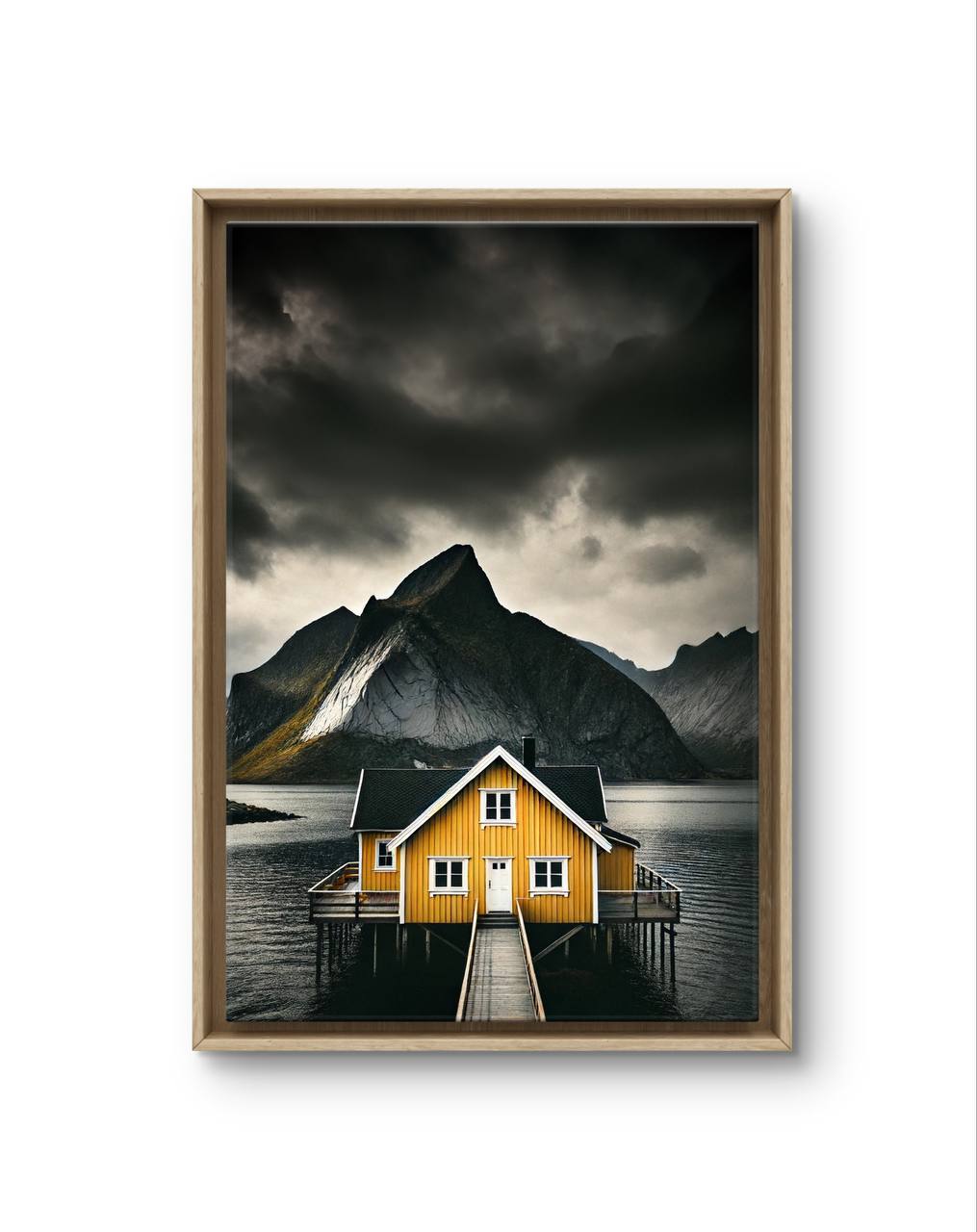 Bellucci - Yellow Haven by the Waterside — Photography fine art print by Bellucci