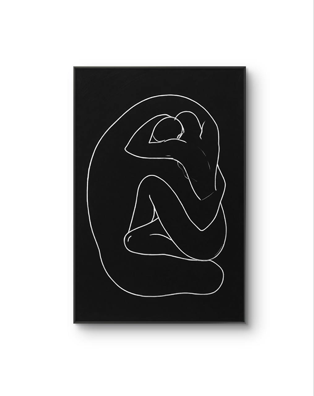 Felix – Embrace of Connection — Modern & Contemporary Art fine art print by Felix