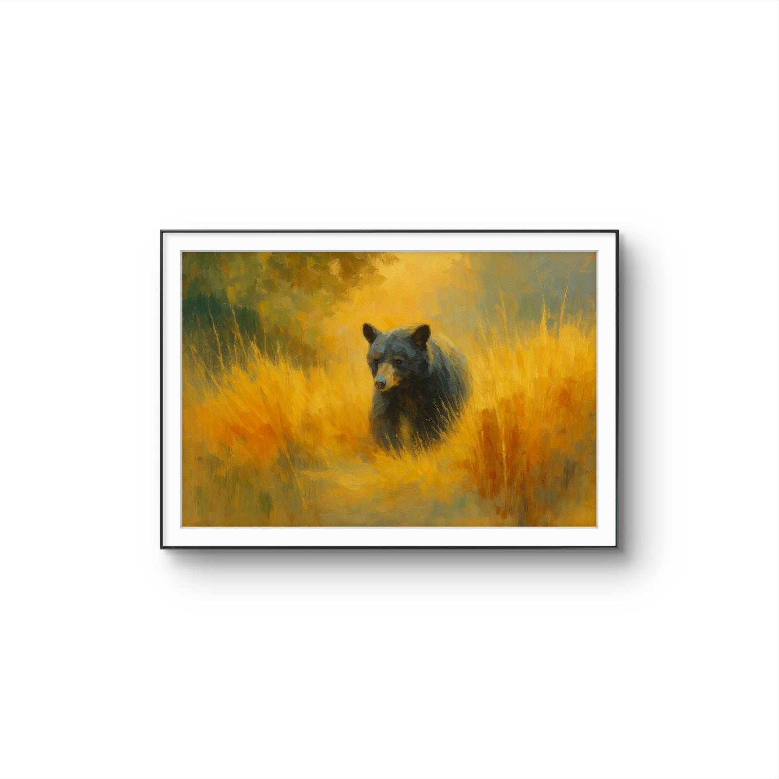 Henri des Bois - The Silent Watcher — Mixed Media fine art print by Henri des Bois