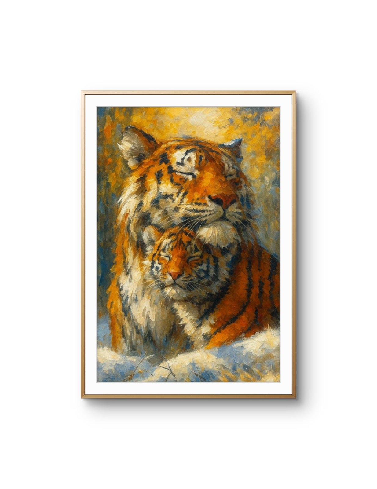 Elena Aureli - The Majestic Bond — Mixed Media fine art print by Elena Aureli