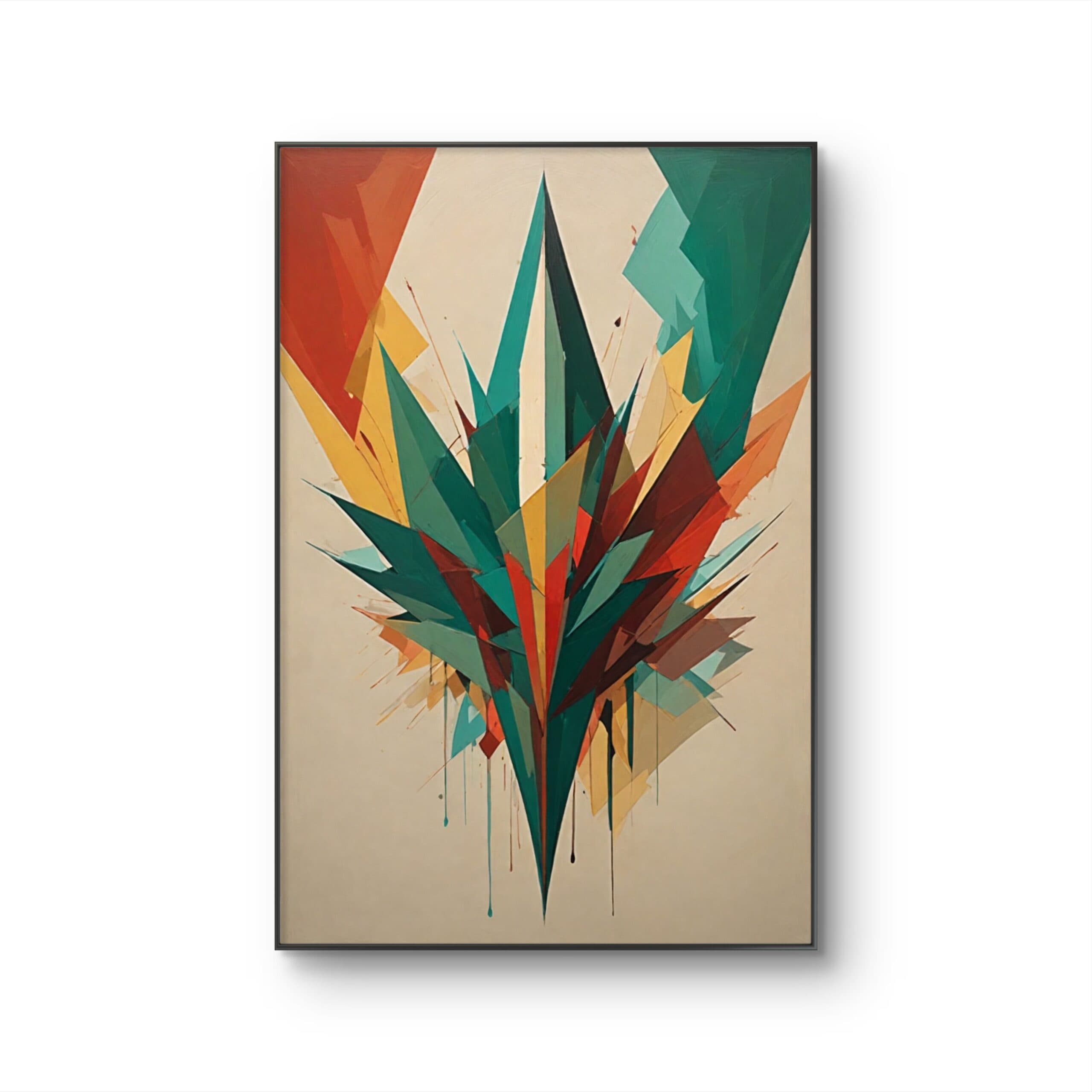Litvin - Explosive Growth — Mixed Media fine art print by Litvin