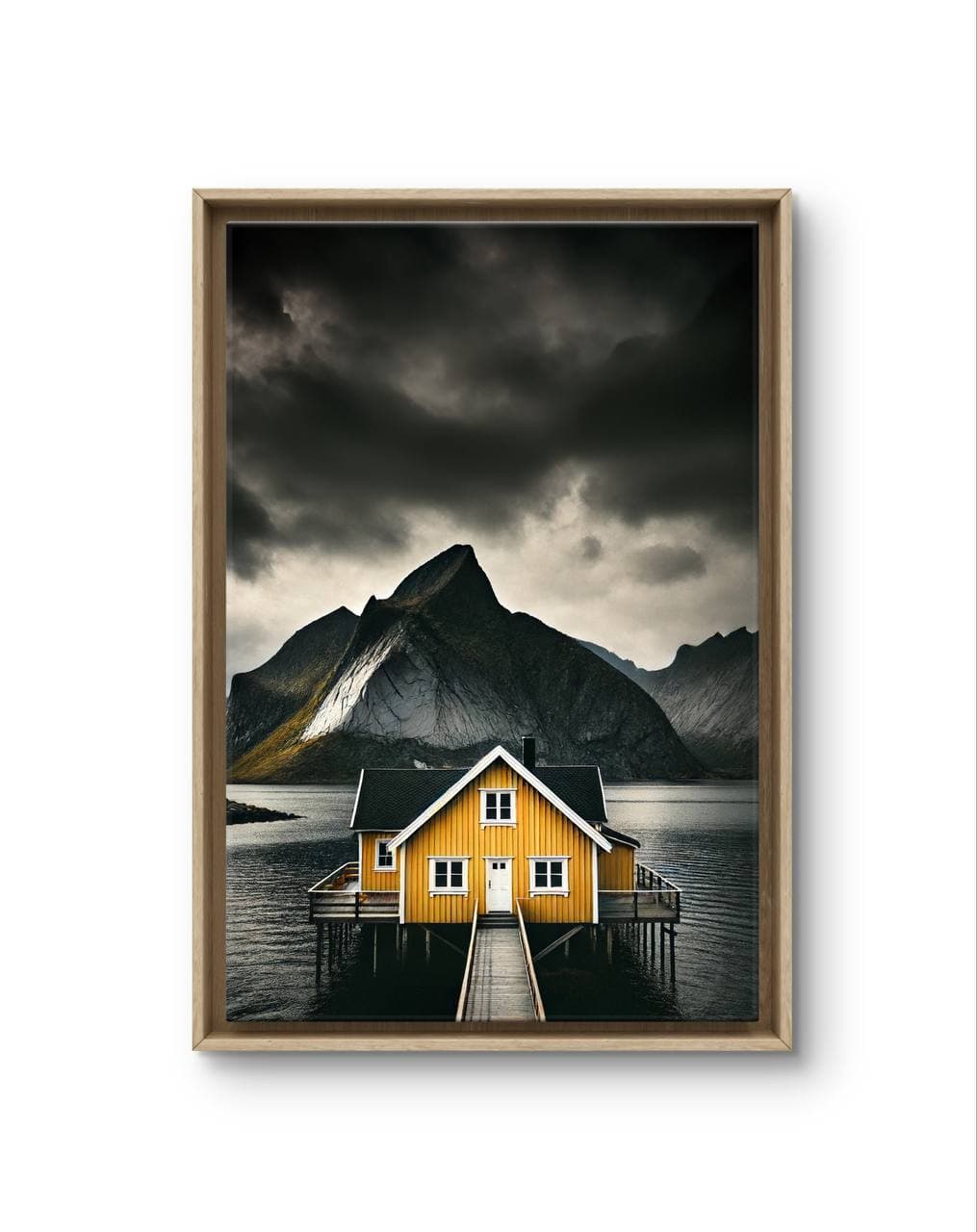 Bellucci - Yellow Haven by the Waterside — Photography fine art print by Bellucci