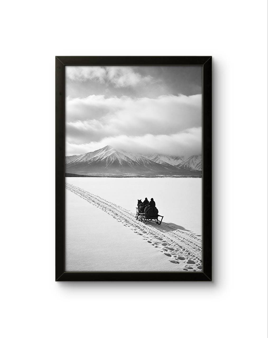 Bonaque - Journey Through the Winter Silence — Photography fine art print by Bonaque
