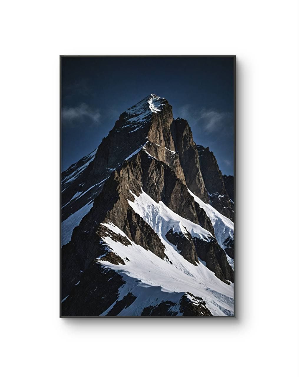 LumièreVue - The Sentinel of Ice and Rock — Photography fine art print by LumièreVue