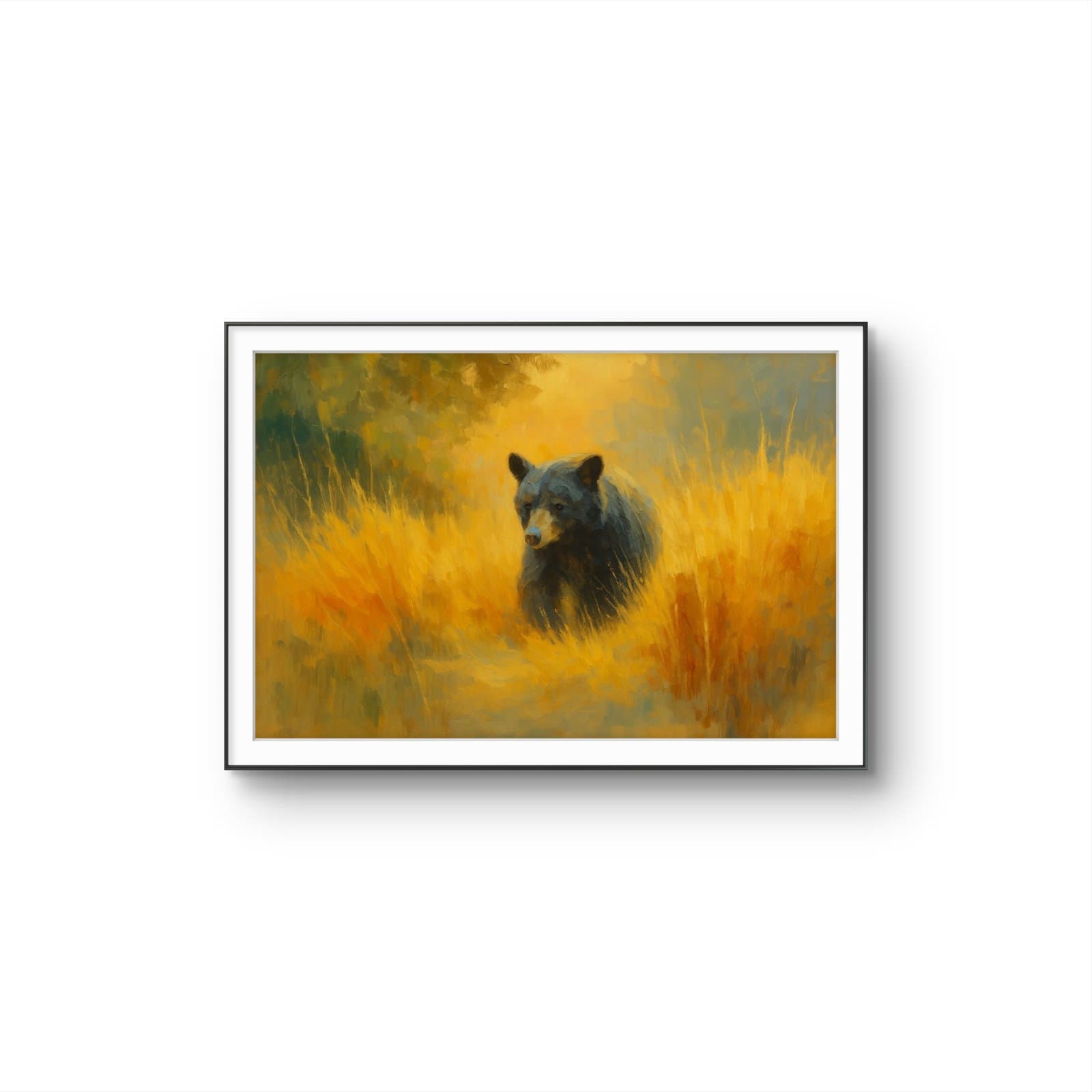Henri des Bois - The Silent Watcher — Mixed Media fine art print by Henri des Bois