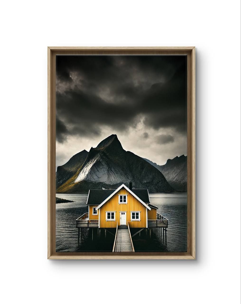 Bellucci - Yellow Haven by the Waterside — Photography fine art print by Bellucci