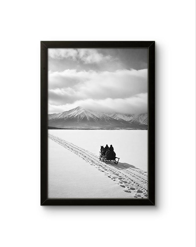 Journey Through the Winter Silence — par Bonaque