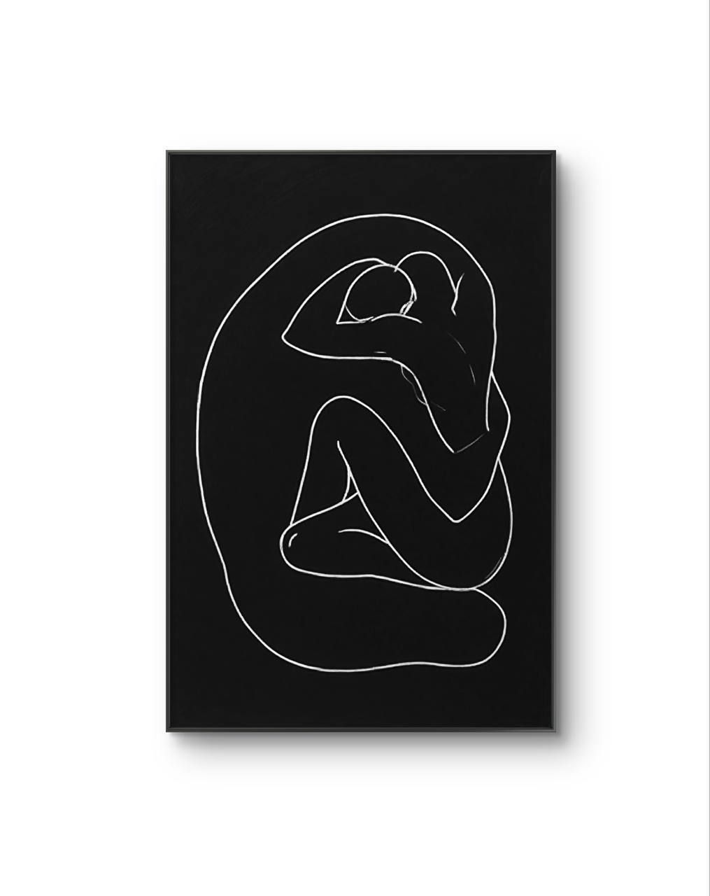 Felix – Embrace of Connection — Modern & Contemporary Art fine art print by Felix