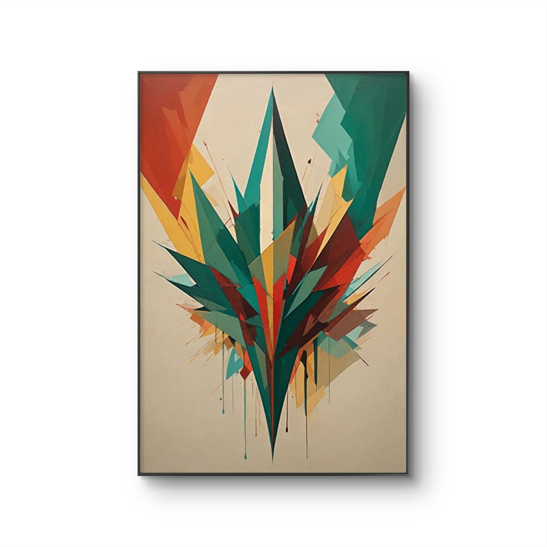 Litvin - Explosive Growth — Mixed Media fine art print by Litvin