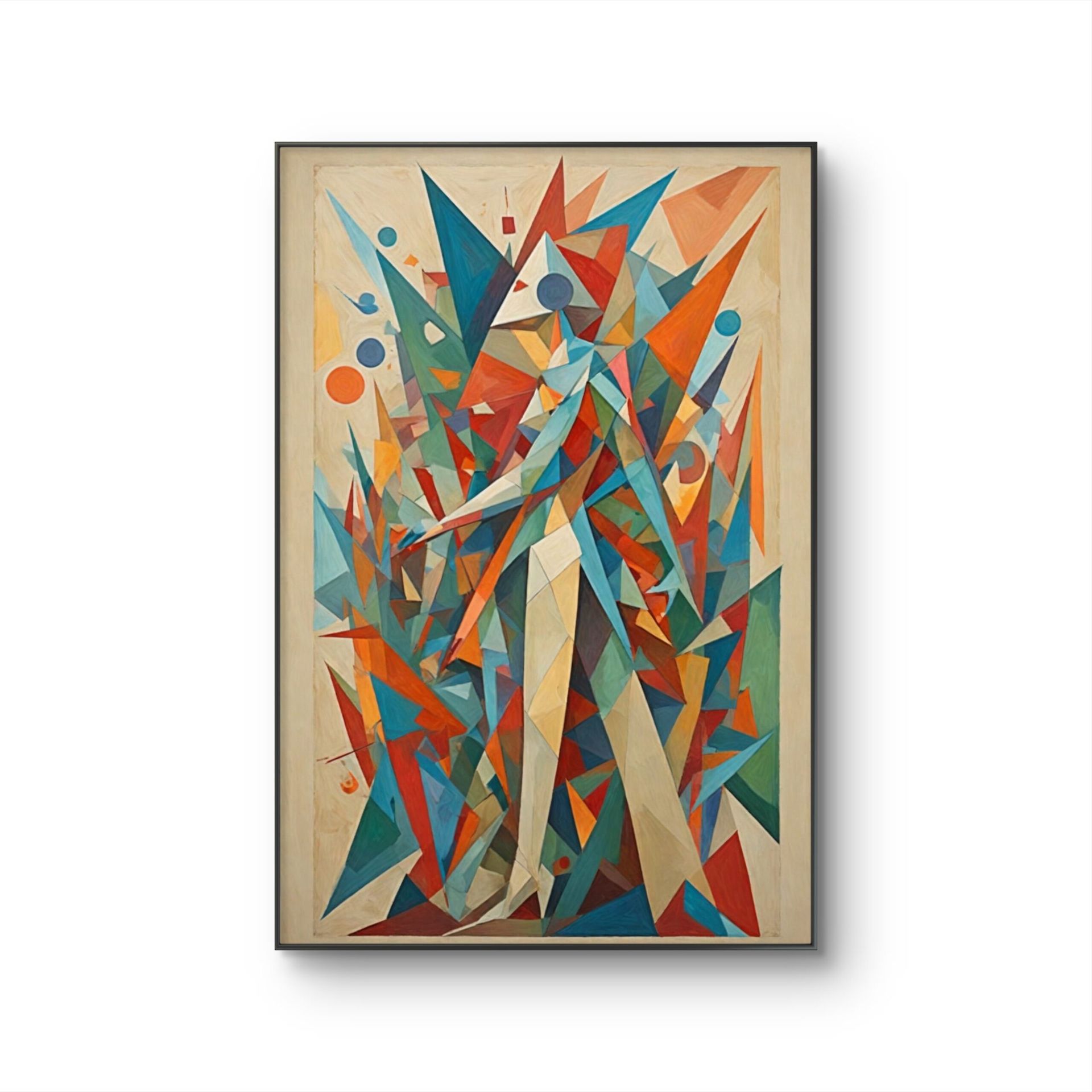 Litvin - Fractured Elegance — Mixed Media fine art print by Litvin
