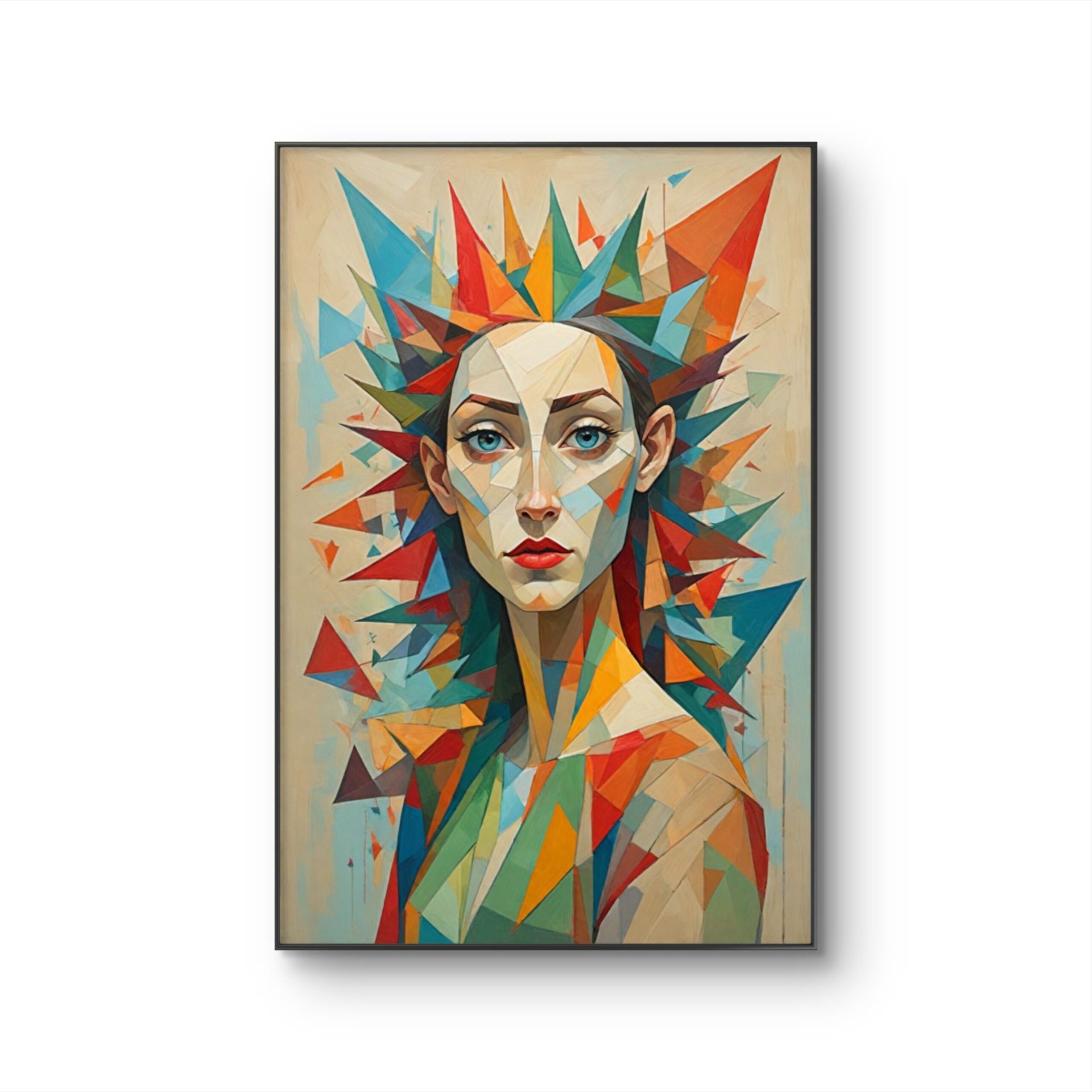 Litvin - Prismatic Gaze — Mixed Media fine art print by Litvin